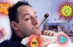 palenie marihuany podczas grypy i przeziębienia